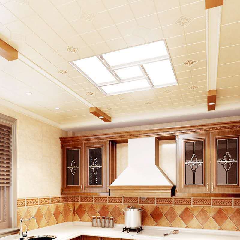 集成吊顶灯led平板灯铝扣板吸顶灯嵌入式300*300*600厨房灯面板灯