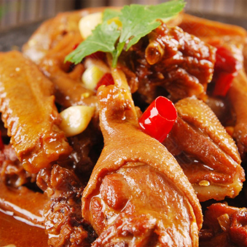 加热即食鸭肉商用料理包啤酒鸭香辣手撕鸭外卖快餐预制菜半成品