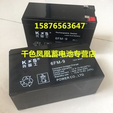 鑫晟。克雷士UPS蓄电池 6FM-9 12V9AH UPS默认 10年应急不间断电