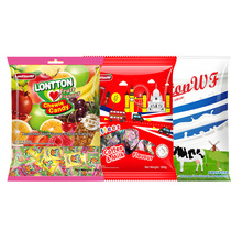 马来西亚进口食品 伦敦WF混合果味软糖 凝胶年货糖果喜糖批发500g