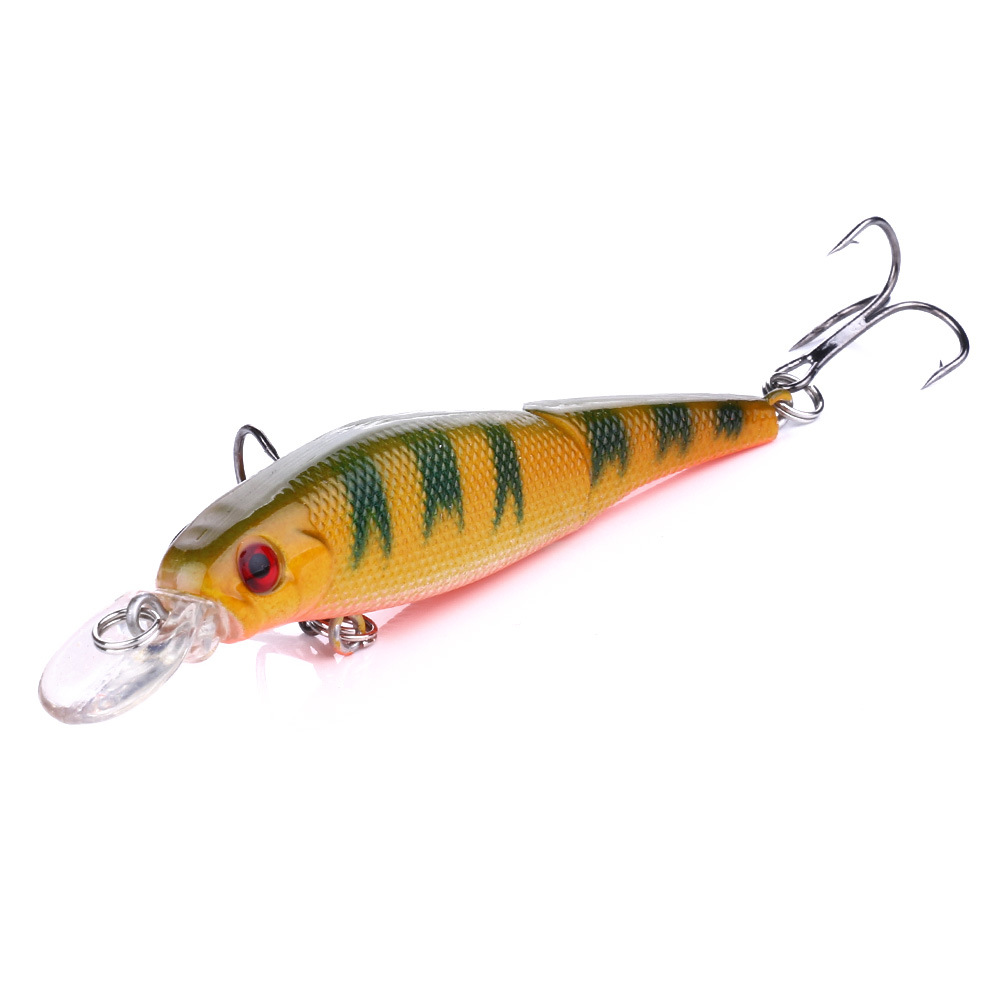 hengjia/亨嘉 2节多段7g仿生路亚鱼饵 带响珠潜水米诺假饵批发