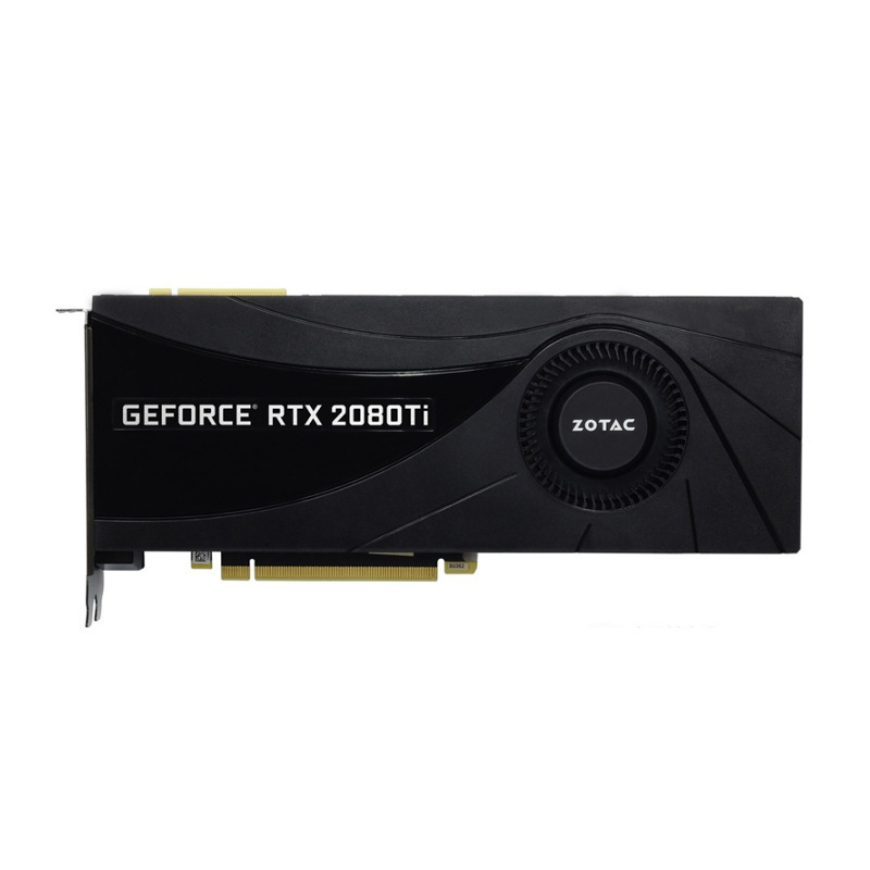 索泰rtx2080ti-11gd6 ai版 ha工包台式电脑主机游戏电竞独立显卡