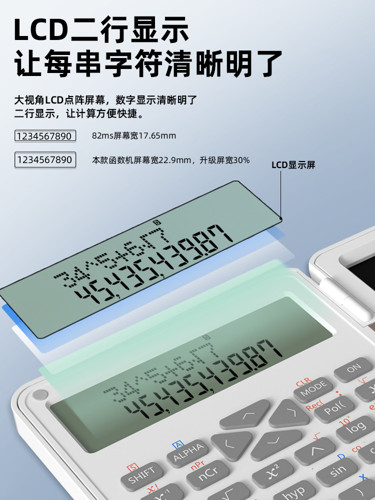 New Scientific Calculator Accounting Special Portable Mini Tablet Computing Machine Handwriting Board Exam Student