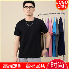 团体活动服毕业班服定做t恤短袖圆领纯棉广告衫定制工作服印logo