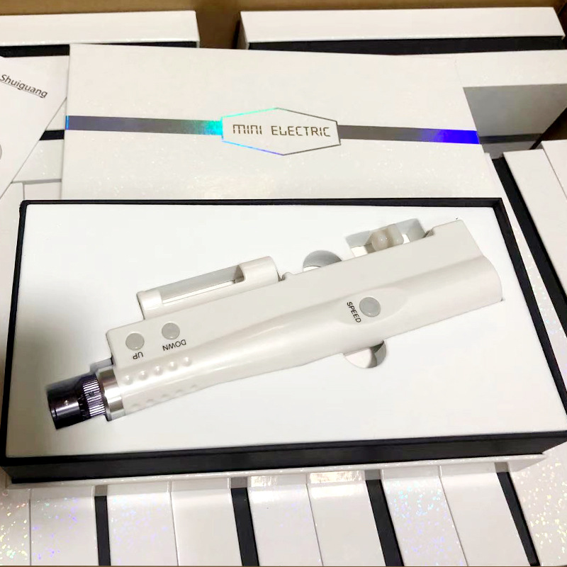 手持迷你水咣电动纳米微针纳米微晶导入仪溶斑笔