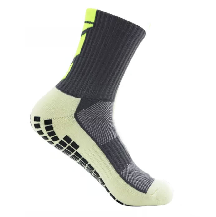 Men's Glue Dispensing Non-Slip Athletic Socks Arrow Soccer Socks Sweat-Absorbent Breathable Towel Bottom Training Socks Hot Glue Soccer Socks