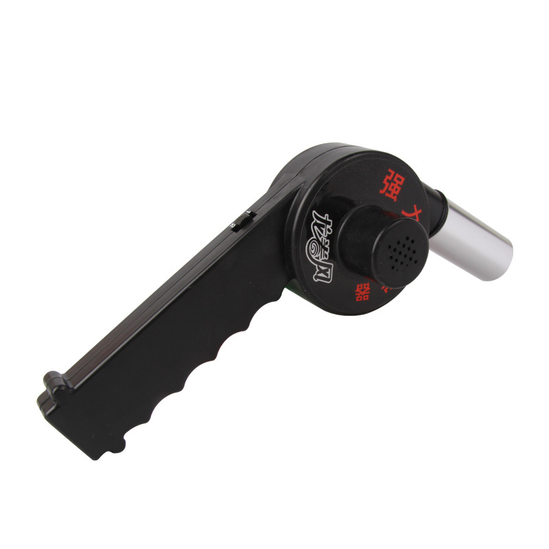 户外烧烤炉专用烧烤电动鼓风机催碳生火助燃电动小型手持吹风机