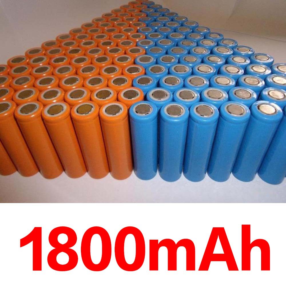 18650 锂电池1800mah可充电动工具强光手电电动车小风扇电池