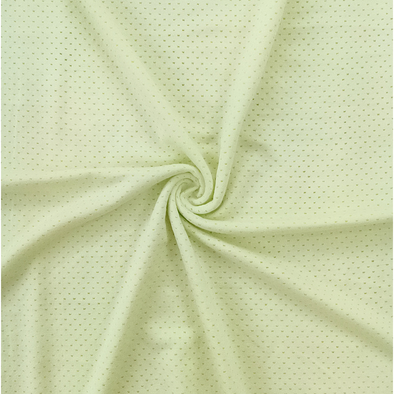 艾草纤维透气孔布 抑菌布料内裤底档布亲肤母婴服装纤维针织面料