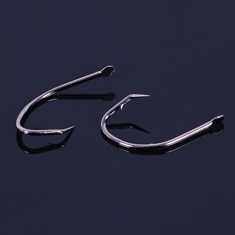 甲鱼钩王八钩无柄歪头钩老鳖钩王八钩鱼钩歪嘴钩黄鳝钩子渔具批发