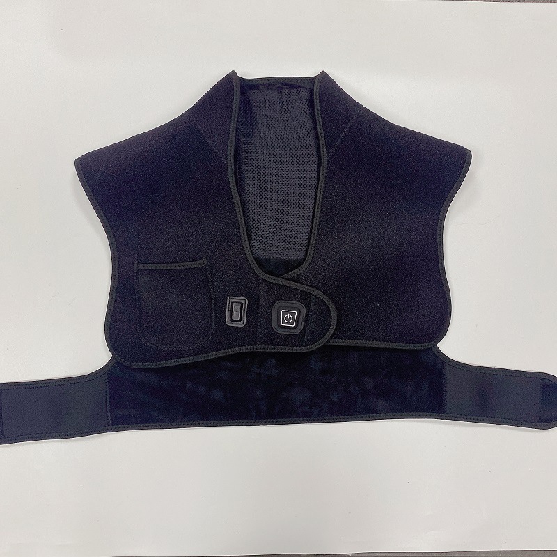 新款智能usb电加热护背热敷肩颈背 艾绒电热护肩膀保暖护理护肩