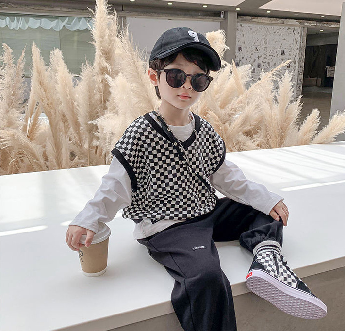 男童秋季套装2021年新款男孩宝宝帅气简约休闲时尚儿童装三件套潮