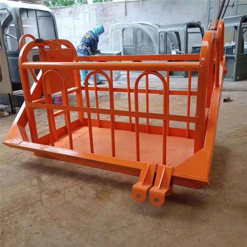 定做出租吊车吊篮 1.5米高空固定式吊笼 三一吊车用顶框价格-阿里巴巴