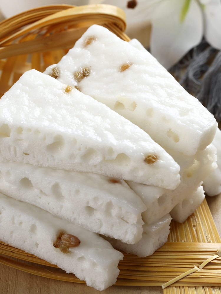 宁波特产纯手工酒酿水塔糕传统早餐糕点米馒头现做大米发糕香米糕