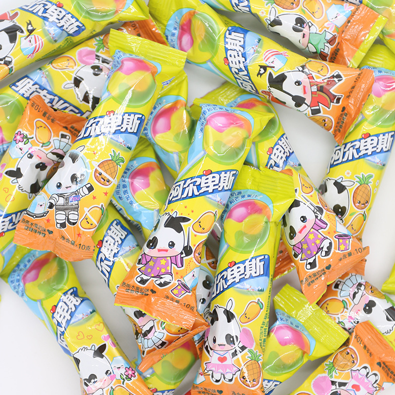 阿尔卑斯棒棒糖20支混合装儿童网红零食品糖果喜糖硬糖整箱批发