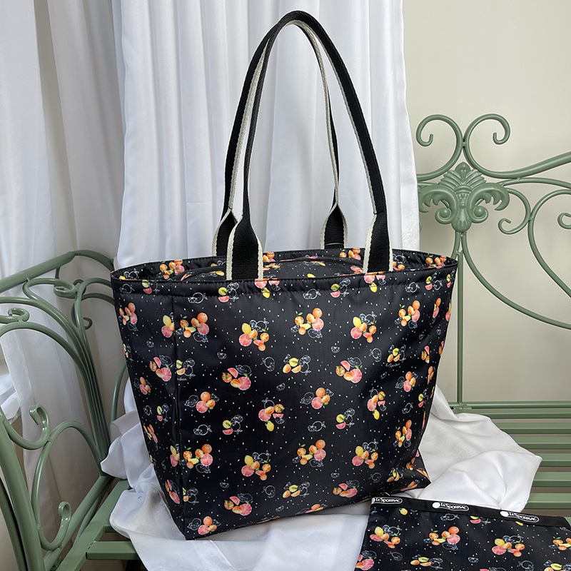 女布包新品卡通印花女布包休闲轻便单肩手提托特包7891