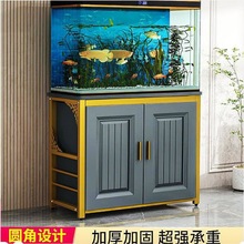 鱼缸柜子柜底柜家用客厅中小型水族箱架子架龟缸架子底座一件代发