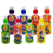 韩国  啵乐乐 热带水果草莓蓝莓 儿童饮料235ml*24瓶多种整箱