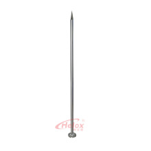 恒立信实心避雷针单针304不锈钢避雷针0.5米1米1.2米1.5米接闪器