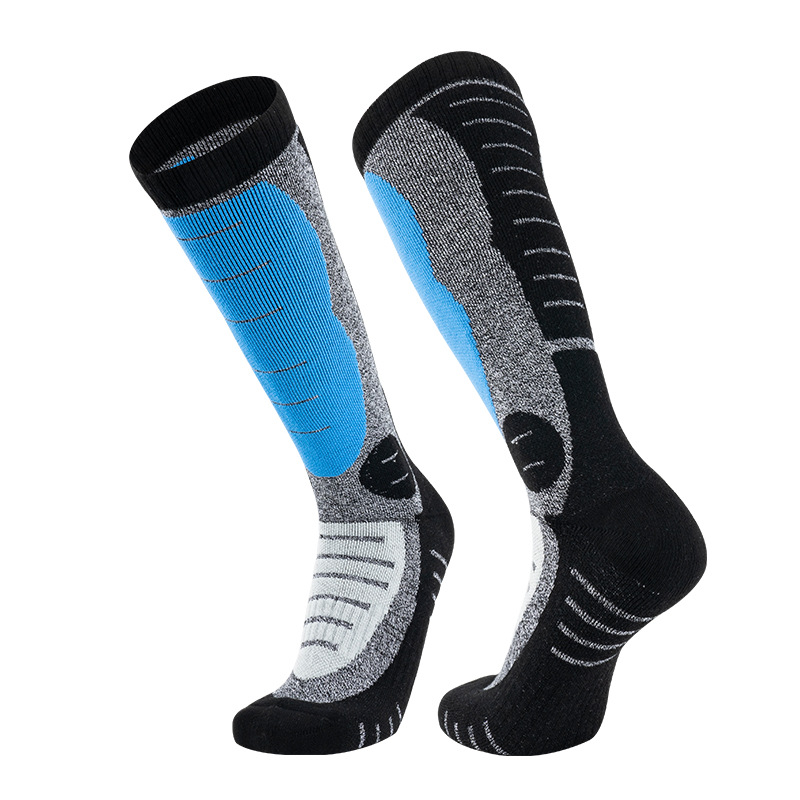 Foreign Trade Mernu Wool Ski Socks Winter Long Thick Towel Bottom Warm Athletic Socks Outdoor Climbing Socks