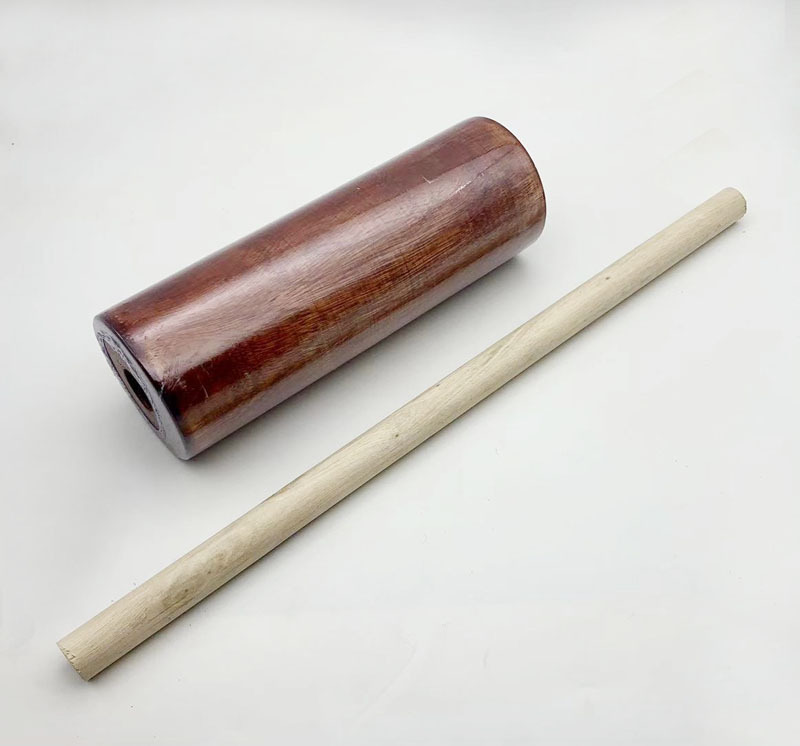 大号木通锤走锤活动擀面杖面棍油锤