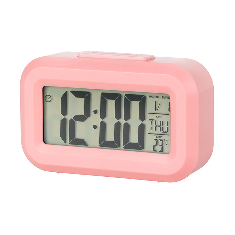 Student Alarm Clock New Electronic Clock Smart Desktop Multi-Function Clock with Luminous Temperature Calendar Kitchen Timer