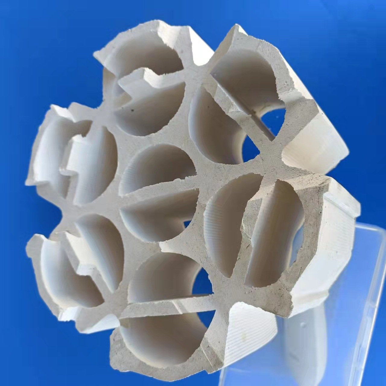 轻质陶瓷一筋环复合填料集液分布器洗涤吸收塔气体分布器一体填料