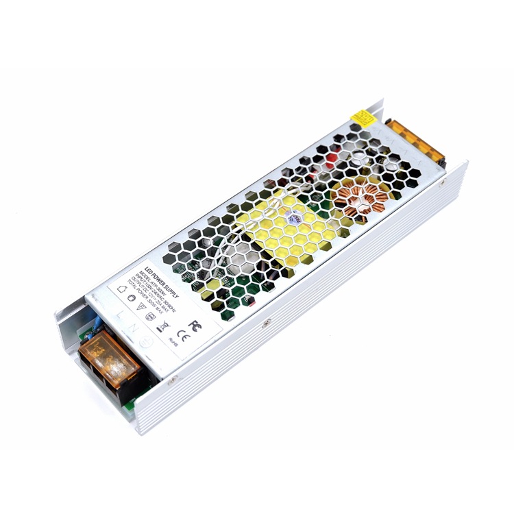 供应24v 10a长条开关电源 打印机电源24v 250w仪器led开关电源