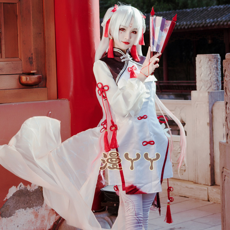 阴阳师 不知火cos魔都绮梦 不知火旗袍cosplay服装