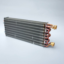 风机盘管散热器水空调表冷器空调铜管换热芯铝箔翅片冷凝器