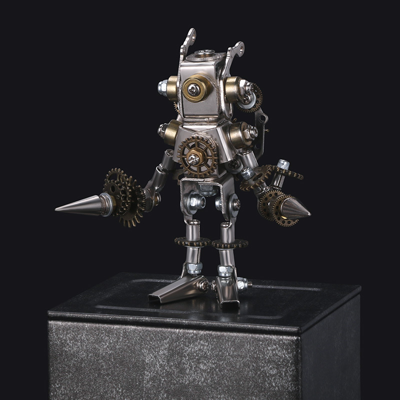 机械党机械圣徒盲盒拼装模型手办潮流玩具礼物