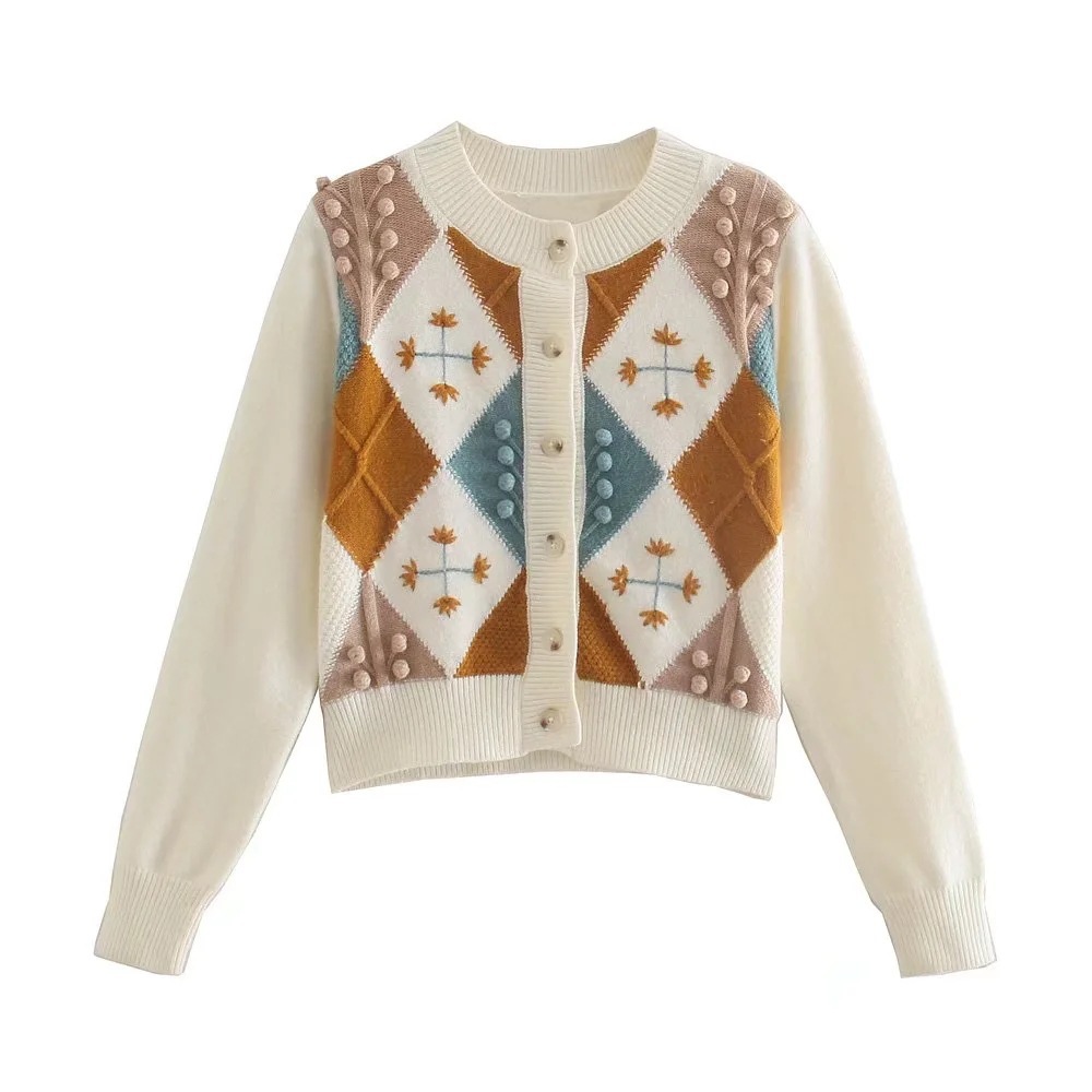 原宿拼接毛衣图片