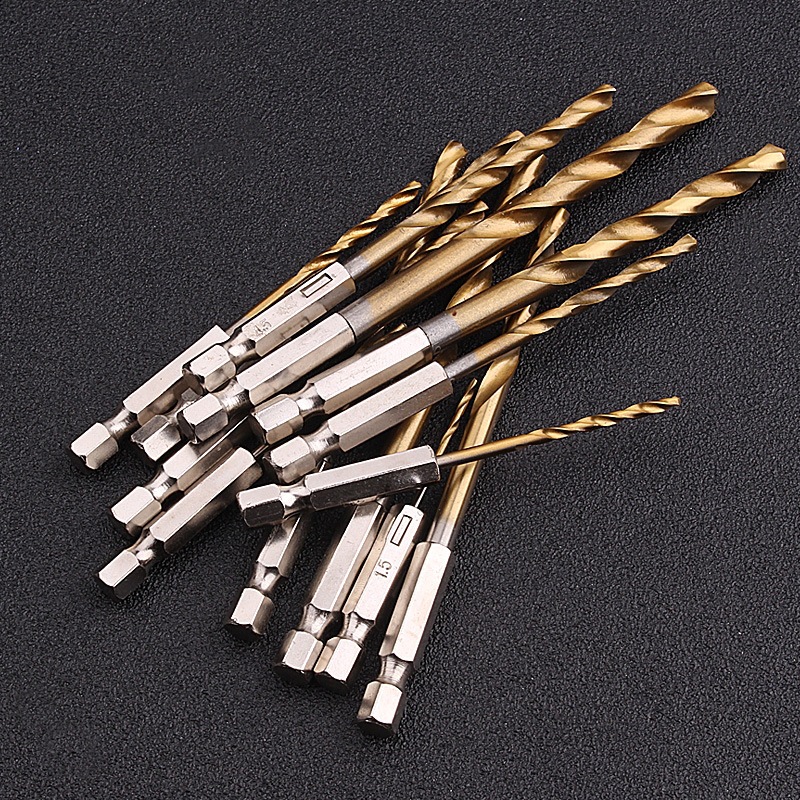 5硬质电钻铁皮工具店小转头钻孔麻花钻电手钻内六角钻头6mm-阿里巴巴