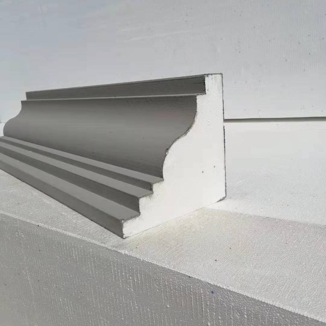 eps泡沫线条别墅腰线檐线窗套线外墙欧式构件梁托浮雕罗马柱