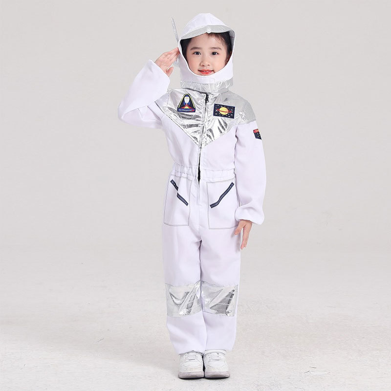 儿童幼儿园舞台演出表演万圣节节日派对扮演宇航员太空人衣服服装