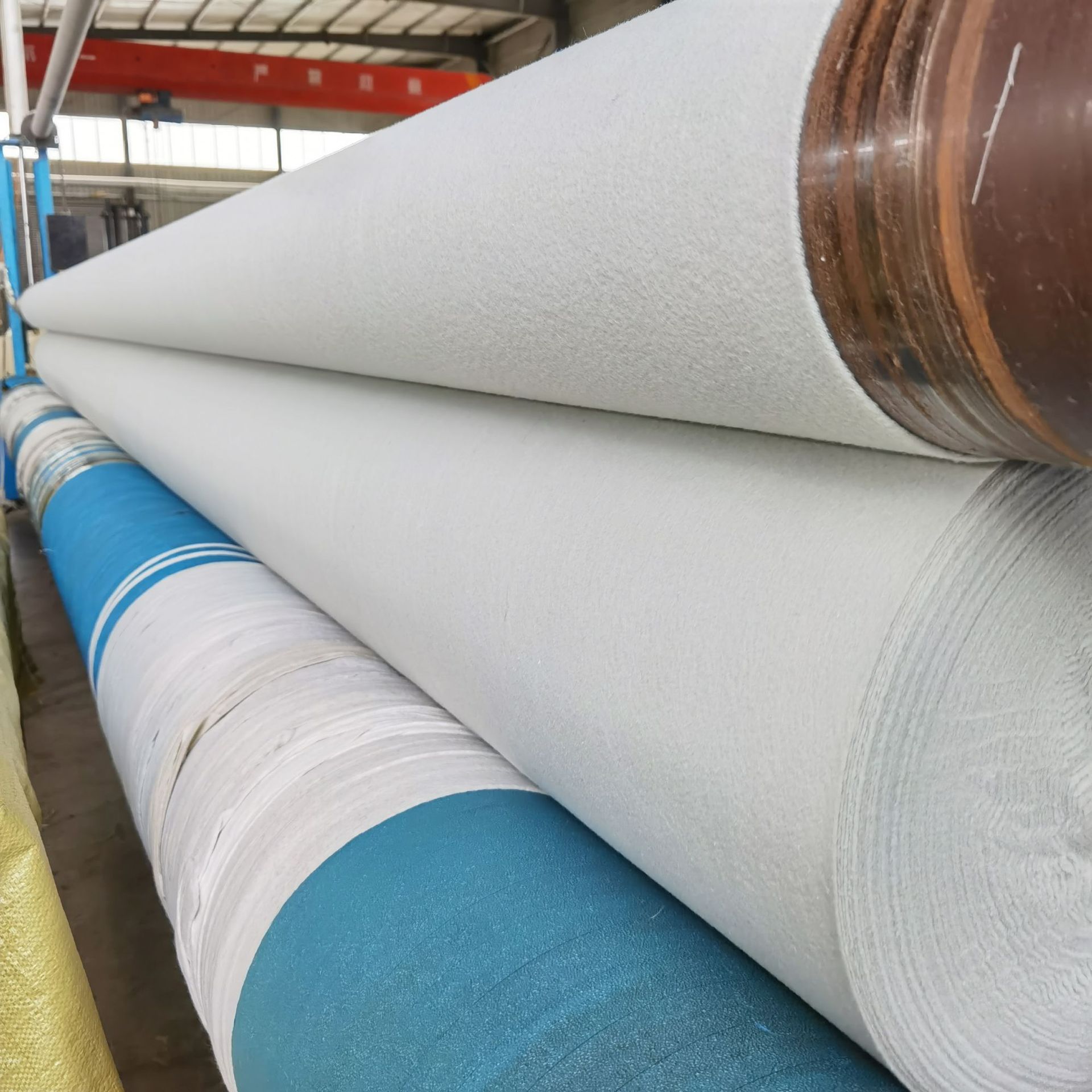 150g渗水土工布价格 绿色盖土防尘土工布防草涤纶聚酯土工布300g