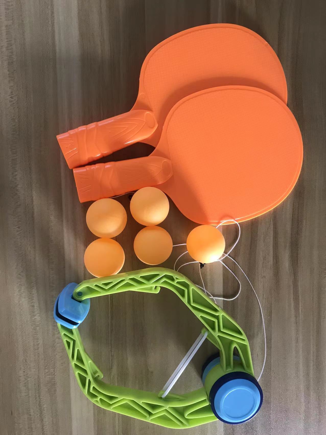 弹力悬挂式乒乓球训练器儿童室内玩具 网红家用兵兵球自练神器