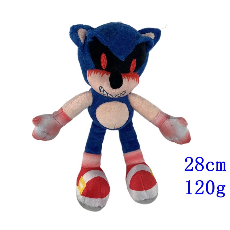 清仓现货索尼克刺猬毛绒超音鼠sonic超级索尼克毛绒玩具玩偶