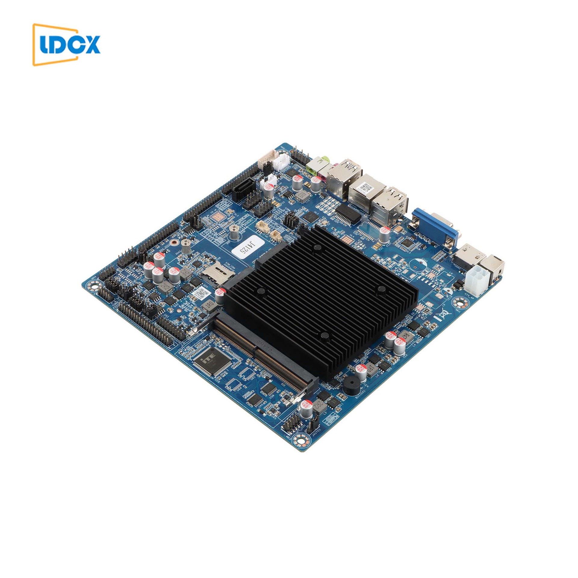 j4125主板支持nvme广告教育一体机itx多接口工业电脑工控主板定制