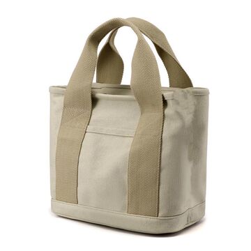杂物小拎包可爱帆布手提袋上班族饭盒包外出女韩版小巧零食便当包