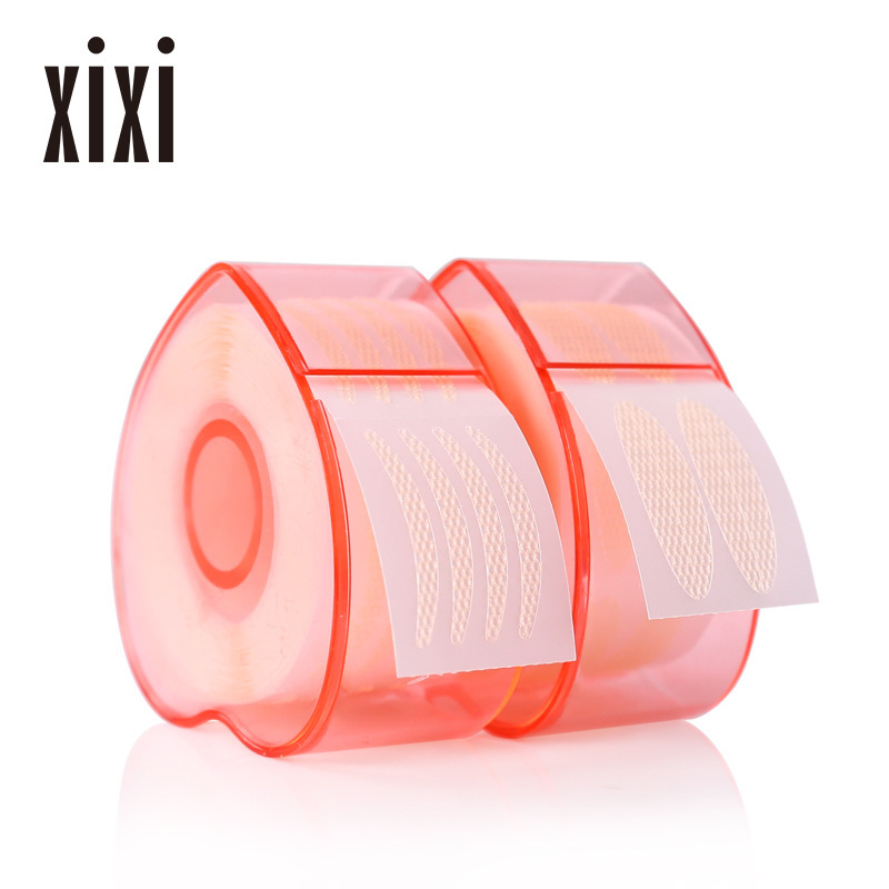 Xixi Heart-Shaped Water Sticky Lace Double Eyelid Stickers Skin-Friendly Texture Natural Breathable Makeup Feeling Natural Gj15#