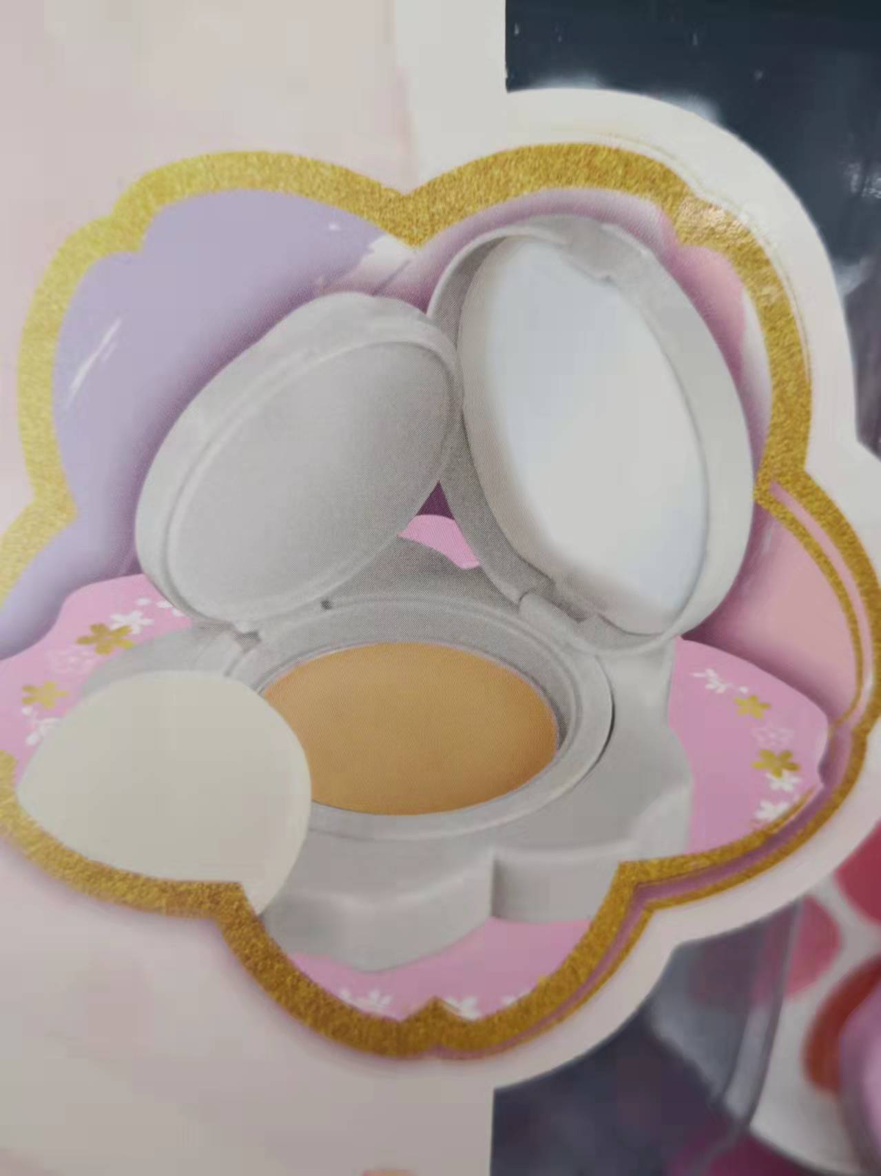 捷雅妮彩妆小伶豆蔻美妆盒小伶玩具化妆盒小伶彩妆玩具儿童彩妆