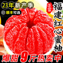 福建平和红心柚子10斤蜜柚新鲜水果当季整箱包邮三红肉叶琯溪柚子