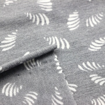 t恤面料烂花汗布涤纶粘胶人造棉氨纶弹力烧花tr烂花单面布汗布料