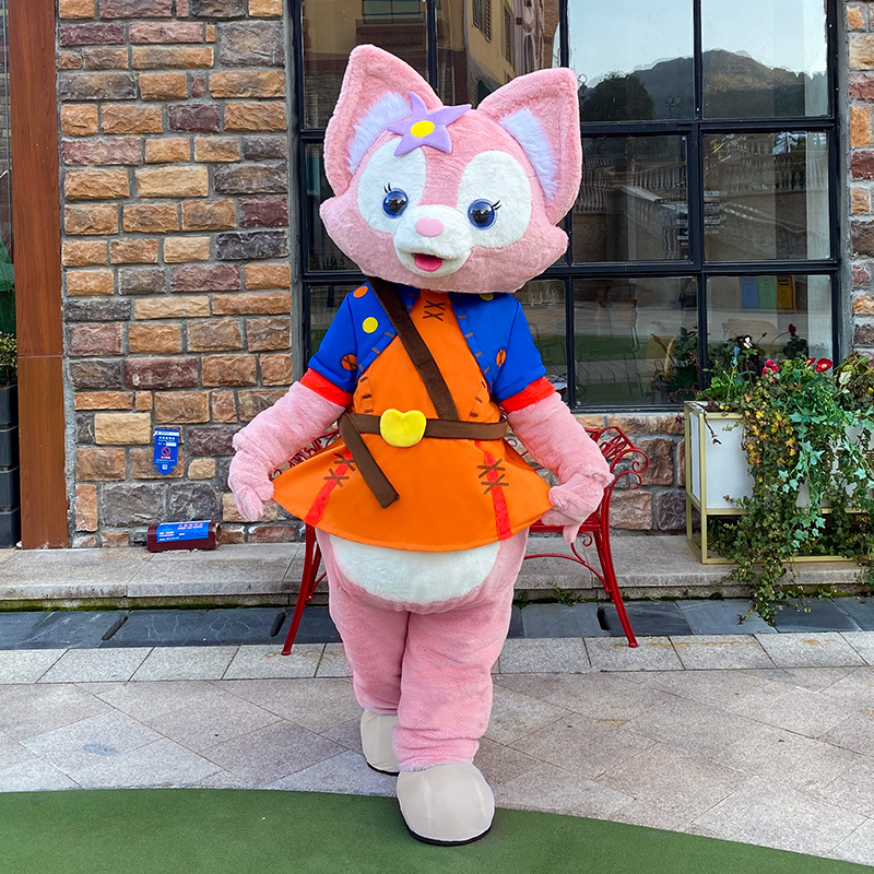 玲娜贝儿卡通人偶服装玩偶服活动表演道具达菲熊星黛露网红cospla