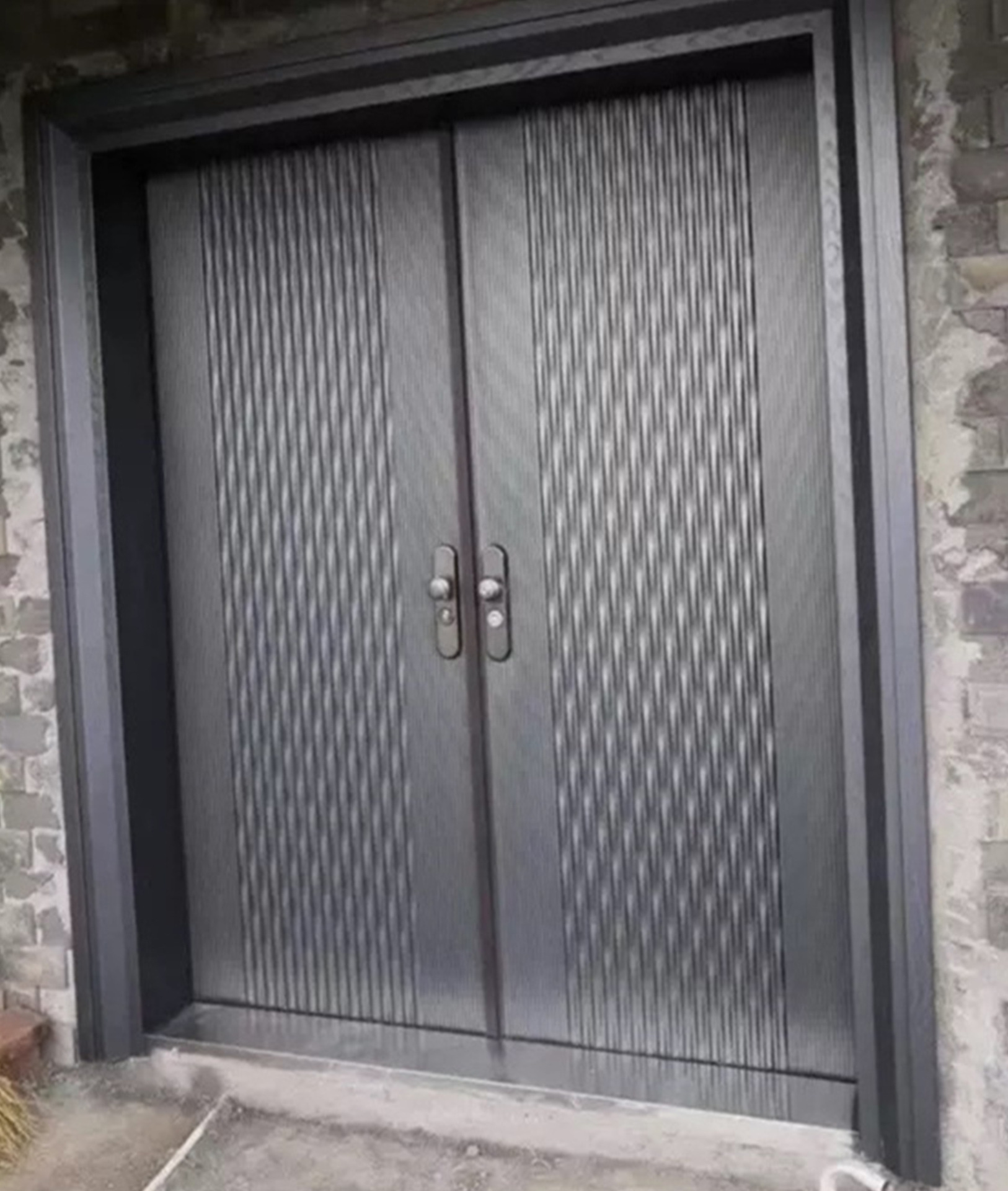 门铸铝门别墅门别墅门品牌宇恩门业特殊用途防盗加工定制是风格新中式