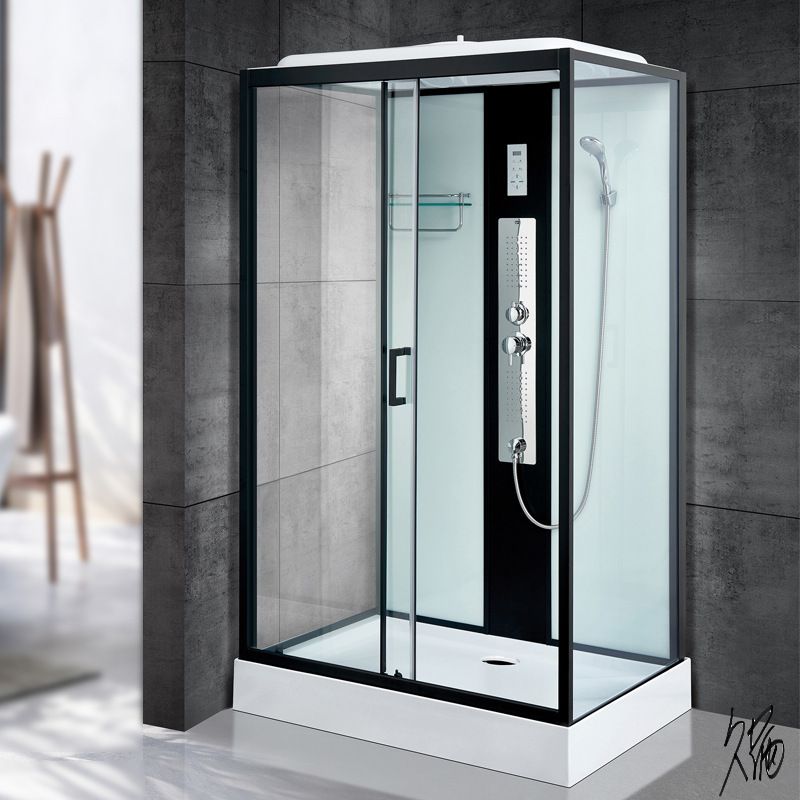 全封闭淋浴房整装家用整体一体式欧式干湿浴房玻璃沐浴装修-阿里巴巴