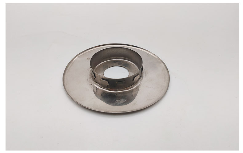 加宽消防喷淋头下喷下垂型可调节不锈铁装饰罩装饰盘装饰盖装饰板