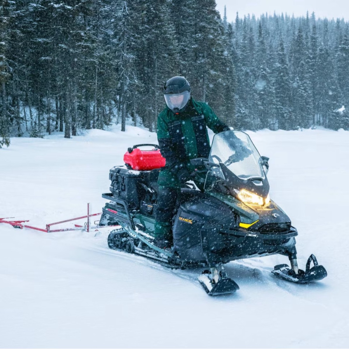 跨境出口滑雪场雪地车renegade sport履带越野雪橇雪地摩托车
