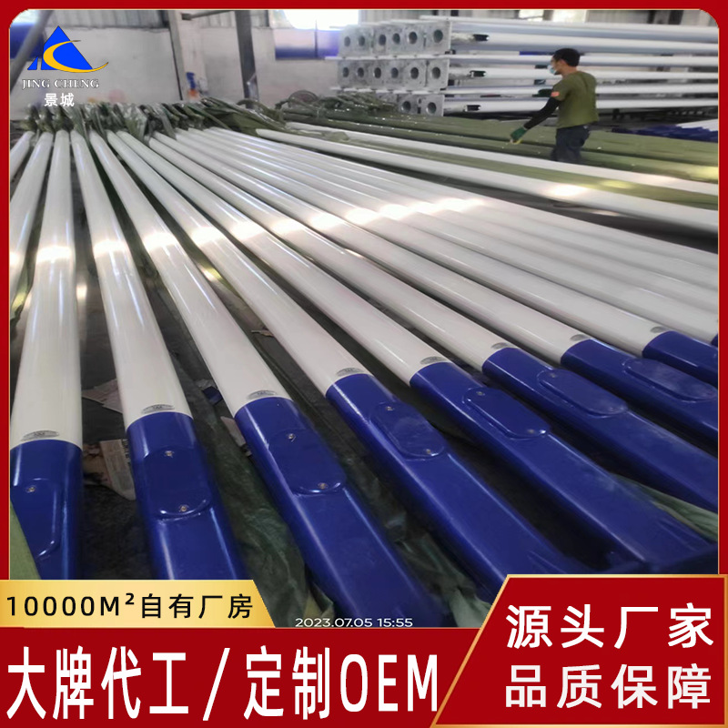 6-12米市政道路灯杆灯柱锥形八角杆热镀锌工程高杆路灯